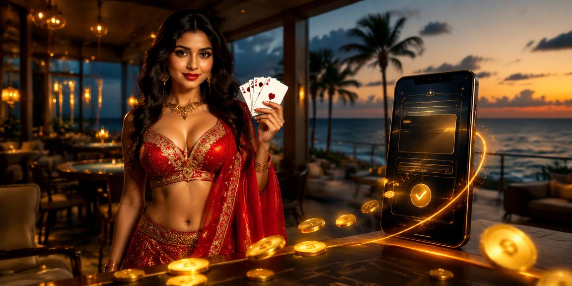 সেন্ট মার্টিন সৈকতে vc66 পোকার গেম মোবাইলে খেলার দৃশ্য